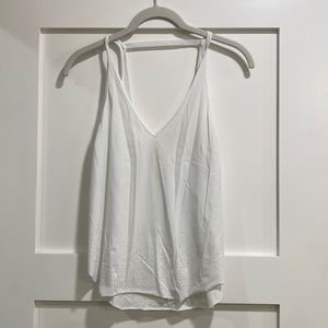 White Lululemon Tank